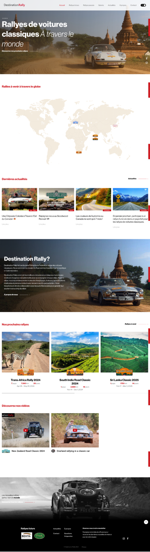 Site Destination Rally